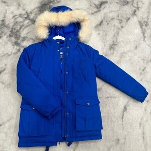 Adidas with the 3 strips parka